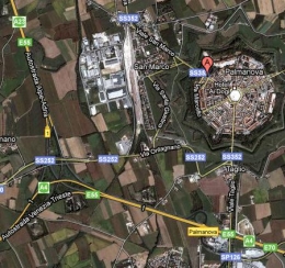 Mappa di palmanova - come arrivare a PSE srl